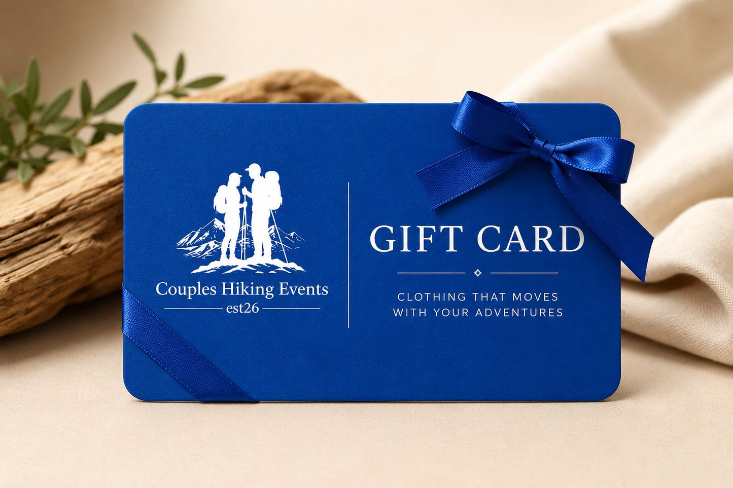 Couples Hiking Club Gift Card
