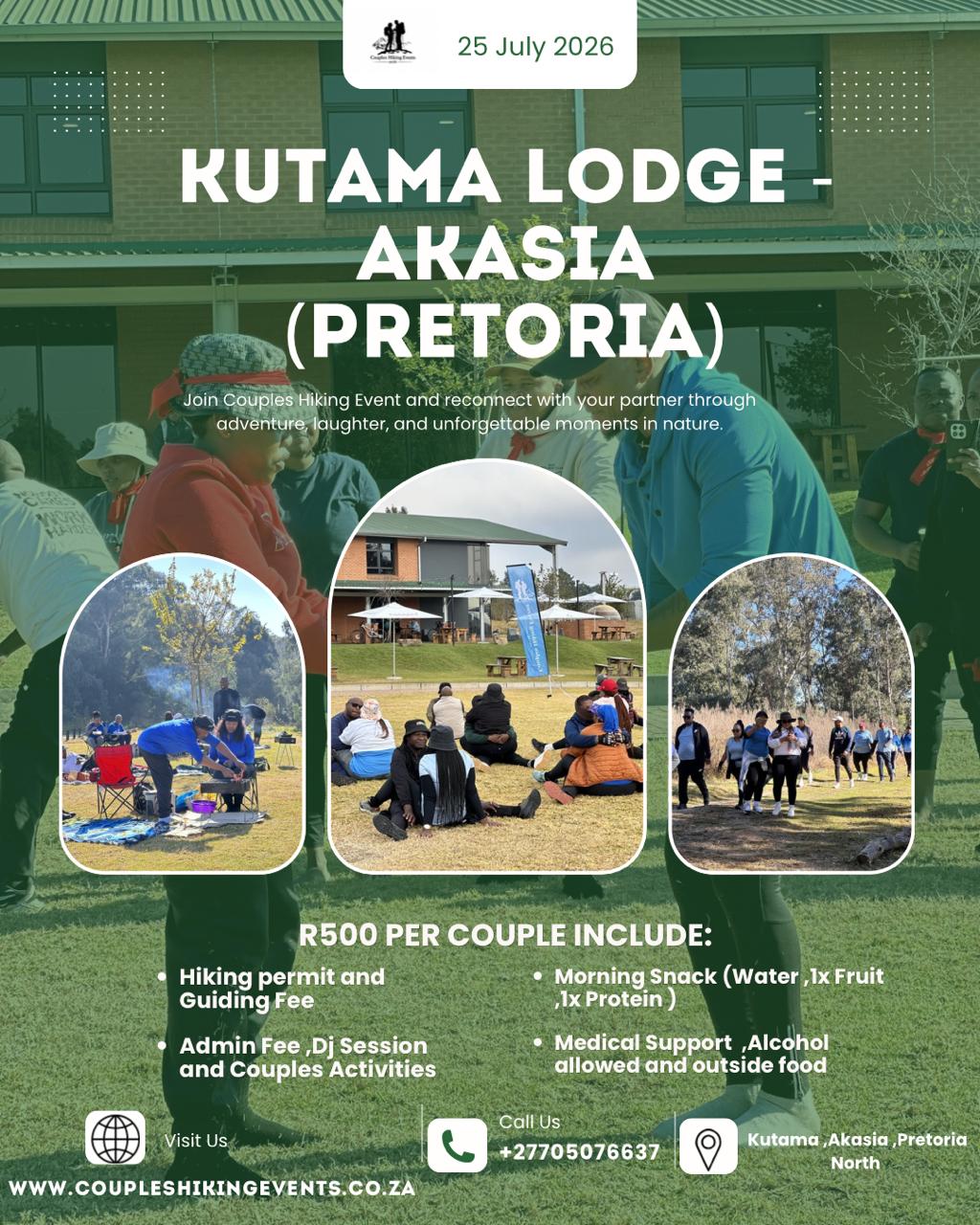 25 July 2026 - PRETORIA Couples Event Ticket